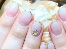 ホワイトグラデーション。