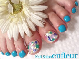 カラフルシェル＆金箔☆