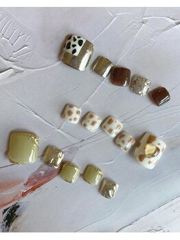 楚々/フットネイルサンプル