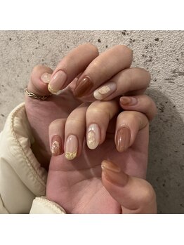 ペル(Per)/大人なピンクネイル