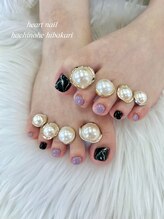 はあとねいる 八戸日計店/☆お客様大理石フットネイル☆