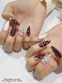 エムズスタイル ネイルバー(M's Style NAIL BAR)/guest nail