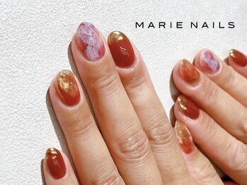 マリーネイルズ 横浜店(MARIE NAILS)/定額￥8,800　ニュアンス 1004a