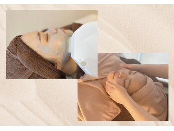 サロン エム(saron M)の写真/プラズマの力で肌質改善&小顔へ☆新規8000円/辛い首肩こりも解し小顔へ！つやもち肌エステ☆新規6000円