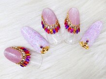 アンジェヴォーグ 名古屋本店(Angevogue)/モヘアネイル