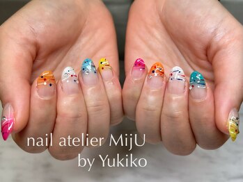 ネイル アトリエ ミジュ(nail atelier MijU)/ヨーヨーネイル