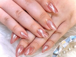 .・スカルプマグネットネイル.・