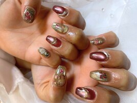 《絵画風エンジェルnail》
