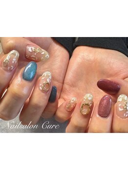 手描きアートが得意なサロン