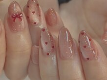 ルネネイル(Lune nail)/バレンタインネイル