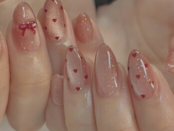 ルネネイル(Lune nail)/バレンタインネイル