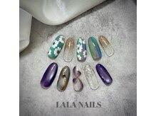 ララネイルズ(LALA NAILS)/定額アートコース ¥6,899