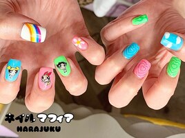 キャラネイル/アメコミ/y2k