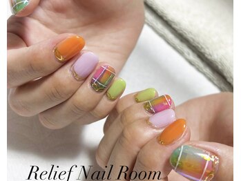 リリーフネイルルーム(RELiEF NAiL ROOM)/シンプルコース