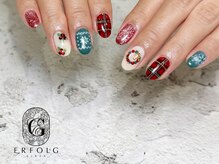 エアフォルク 銀座(ERFOLG)/クリスマスネイル2024☆