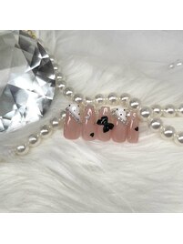 ドットリボンネイル