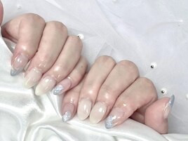 季節限定ニュアンスネイル