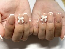 日和/スキニーフレンチ×リボン☆