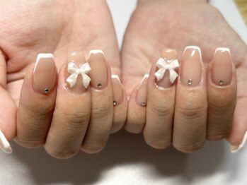 日和/スキニーフレンチ×リボン☆