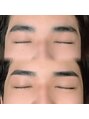 アイアム アイビューティースタジオ つくば店(I am EYE BEAUTY STUDIO) 骨格と自眉を生かしたストレート眉