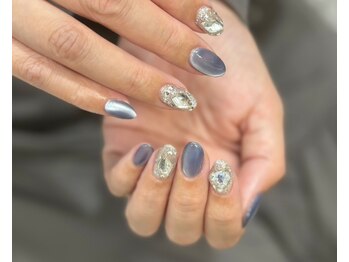 アインネイル(Aing nail)/AOI施術　うめつくしネイル