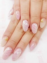 ネイリシャス(NAILICIOUS)/淡色縦グラデ・ネイティブネイル