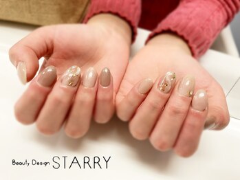 スターリー(STARRY)/ニュアンス ベージュ シンプル