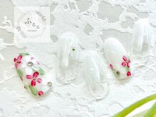 ネイルサロン ふるる 大須店/☆ミディアムネイル☆#51