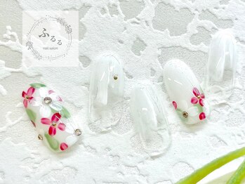 ネイルサロン ふるる 大須店/☆ミディアムネイル☆#51