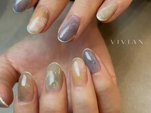 ヴィヴィアン ネイル(Vivian nail)の雰囲気（乾燥する時期！アートコース＋ウォーターケアがおススメです♪）