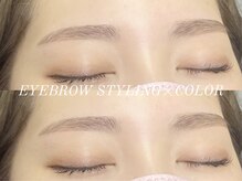 エサージュ 表参道店/アイブロウx眉カラー/中富