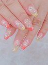 春の小花ネイル☆