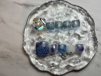 スパイス ネイルズ アンド スパ 玉川高島屋SC店(SPICE NAILS&SPA)/【フット】アートコース ¥12100