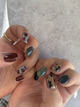 ランテテスマッジ(Rantete smudge)/秋冬ネイル