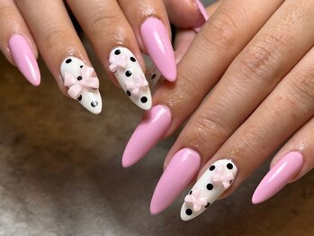 ドットリボンネイル