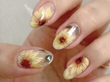 ランネイル 名古屋伏見(RANnail)/ひまわりネイル