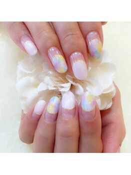 ネイルサロンナエマ(Nail Salon Nahema)/丸フレンチ