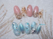 ネイルローズ(NAIL Rose)/初回オフ込雪星冬￥9990→¥8990