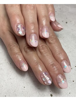 ヘアーアンドネイル ルシア(Hair&Nail Lucia)/ピンク×ハートで可愛らしく♪