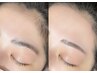 眉と一緒に額もスッキリ!つるすべ肌♪額+眉WAX+眉スタイリング¥6,000
