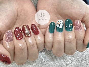 ジーエスネイル(GS NAIL)/クリスマス/冬ネイル