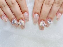 プティ アイビューティ 京橋店(peTiT eyebeauty)/リボンネイル　韓国ネイル