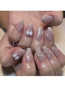 キュアーズ ネイル(CURES NAIL)/リボンネイル