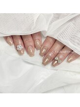 アン ジョーヌドラゴ/【自爪ネイル】アシメネイル