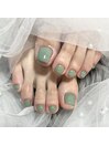《NAIL》フットワンカラー
