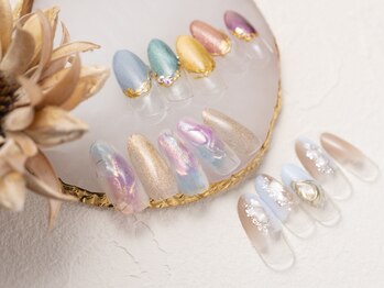 モンスリール 麻布十番(Mon Sourire)の写真/初回90分アート10000円☆シンプル~華やかアートまで♪一人ひとりのお好みに合わせてご提案◎