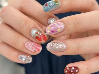 ブランクルネ(blanclune)/韓国風ニュアンスネイル