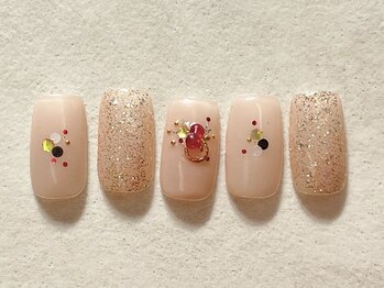 シンプル和風ネイル