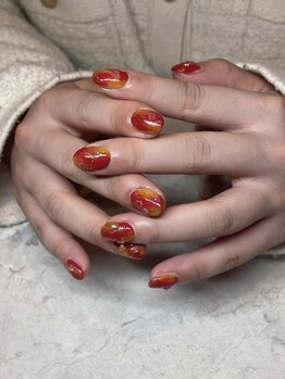 ゼロ アトリエ(ZERO Atelier)/りんごネイル