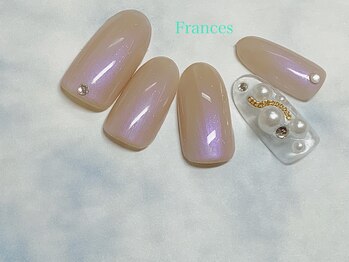 フランセス(Frances)/新作サンプル　パール×チェーン